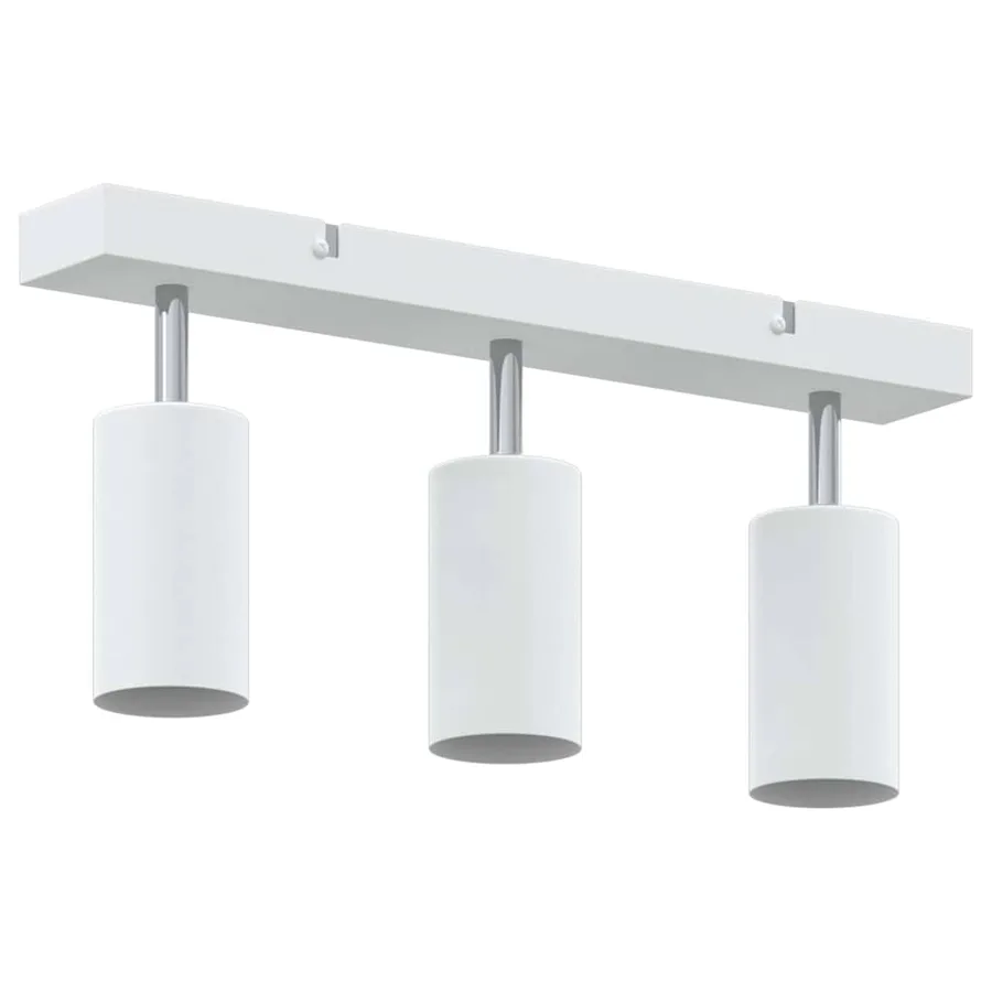 Spot de plafond avec des projecteurs Blanc 38 x 6 x 16 cm Métal - 5
