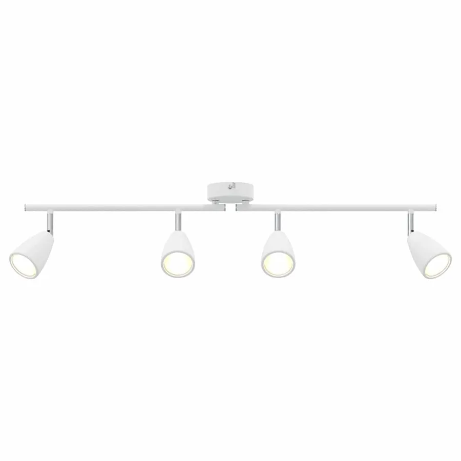 Spot de plafond Blanc 70 x 12,5 x 10,5 cm Métal - 13