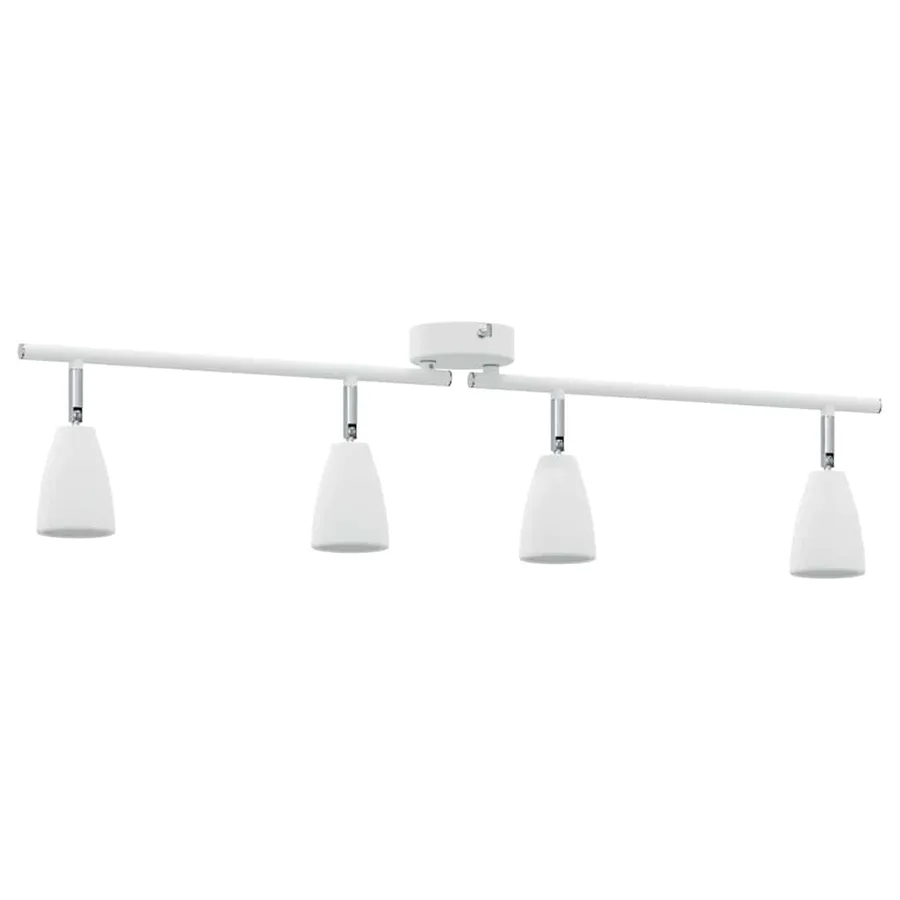 Spot de plafond Blanc 70 x 12,5 x 10,5 cm Métal - 5