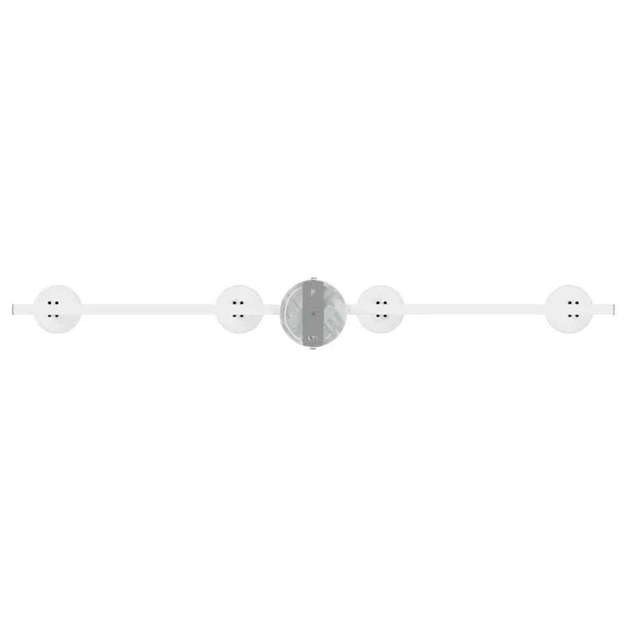 Spot de plafond Blanc 70 x 12,5 x 10,5 cm Métal - 9