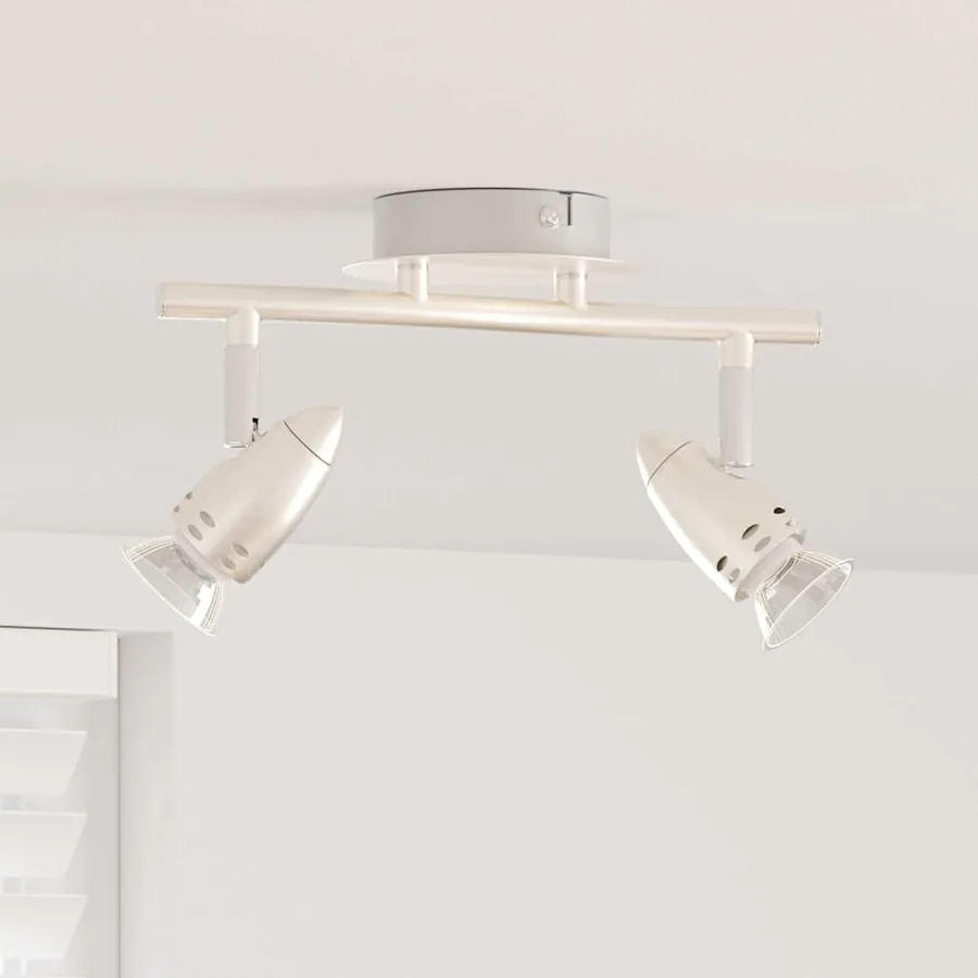 Spot de plafond Nickel 27 x 10 x 12 cm Métal