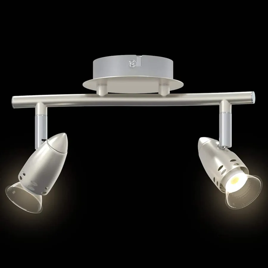 Spot de plafond Nickel 27 x 10 x 12 cm Métal - 12