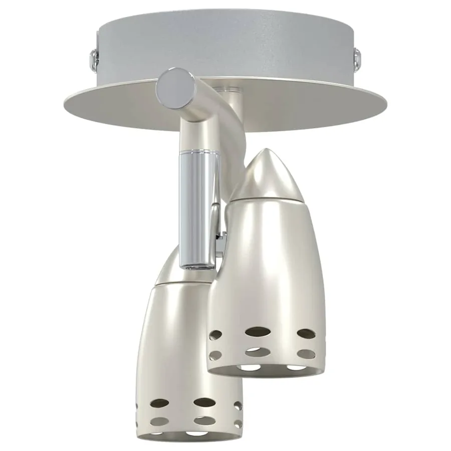 Spot de plafond Nickel 27 x 10 x 12 cm Métal - 7