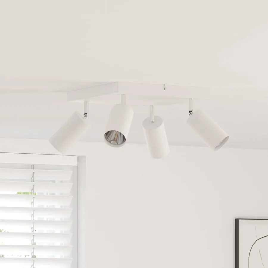 Spot de plafond Blanc 26 x 26 x 16 cm Métal