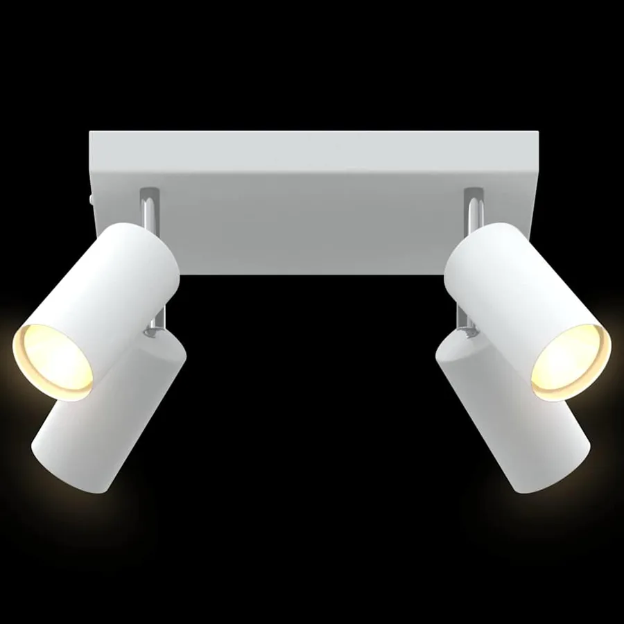 Spot de plafond Blanc 26 x 26 x 16 cm Métal - 12
