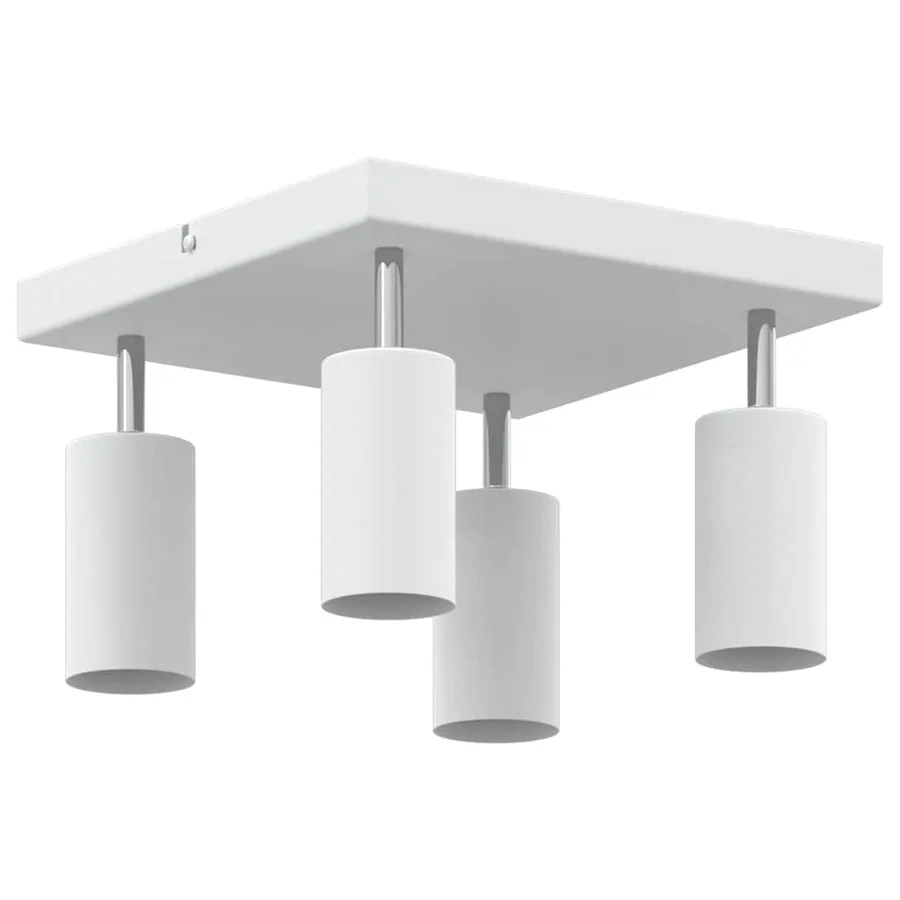 Spot de plafond Blanc 26 x 26 x 16 cm Métal - 5
