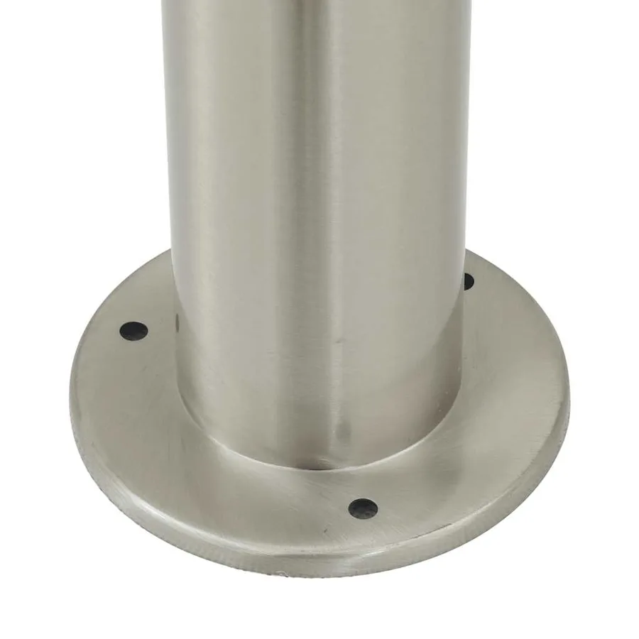 Bornes lumineuses avec sortie lot de 3 120 cm acier inoxydable IP44 - 9