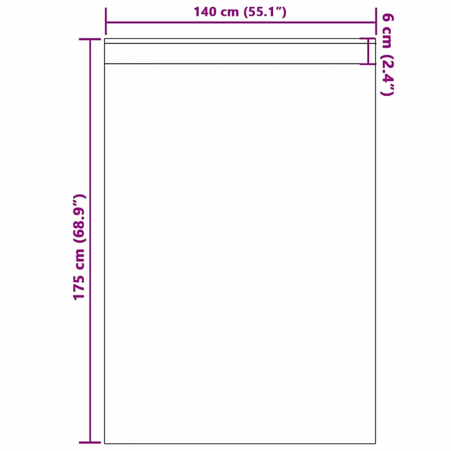 Rideaux en velours 2 pcs Marron 175 x 140 cm Velours - 9