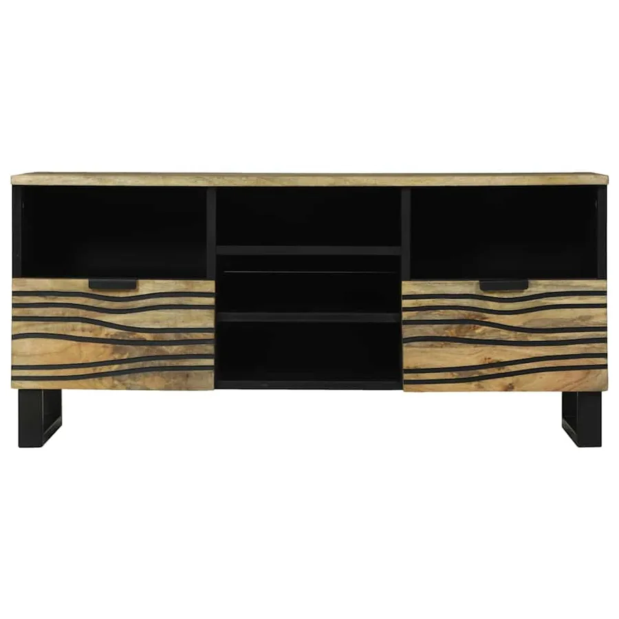 Unites TV avec tiroir Marron 100 x 33 x 46 cm Bois d'ingénierie - 3