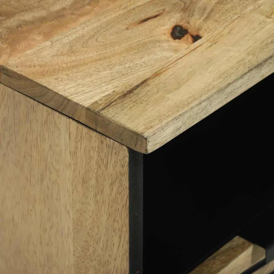 Unites TV avec tiroir Marron 100 x 33 x 46 cm Bois d'ingénierie - 6