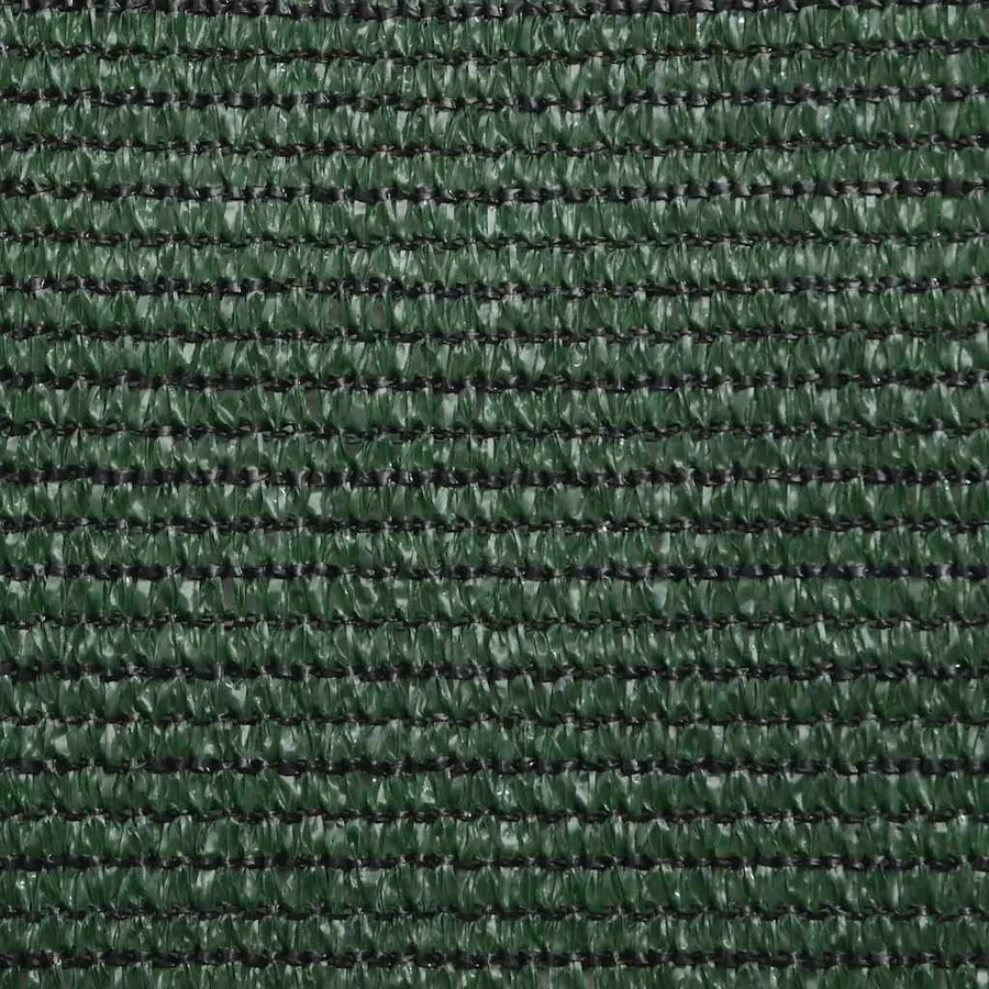 Voile d'ombrage 160 g/m² Vert foncé 5x7x7 m PEHD - 9
