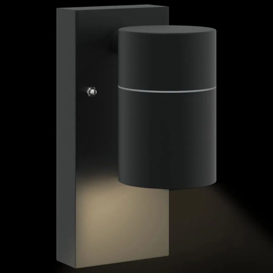 Applique Murale Extérieure Noir 6,5 x 10,5 x 16 cm - 8