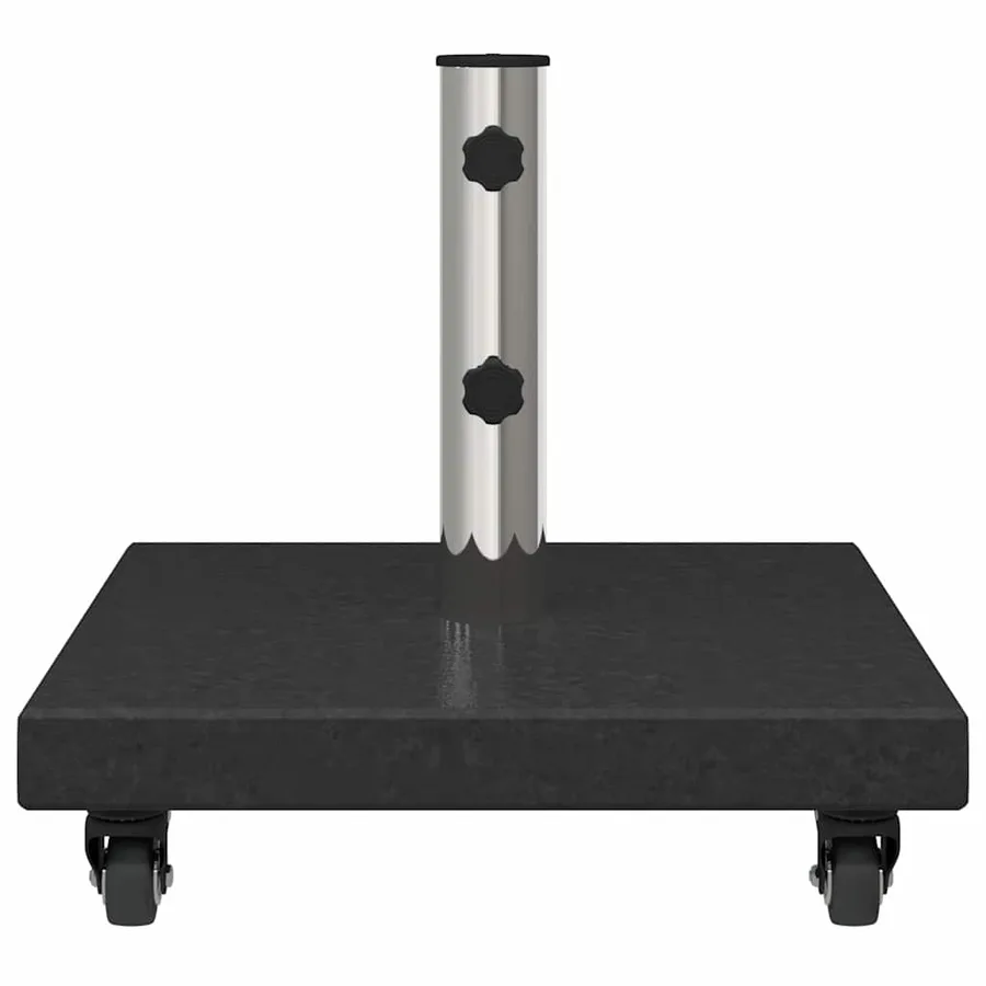 Pied de parasol 30kg Noir Granite Carré - 5