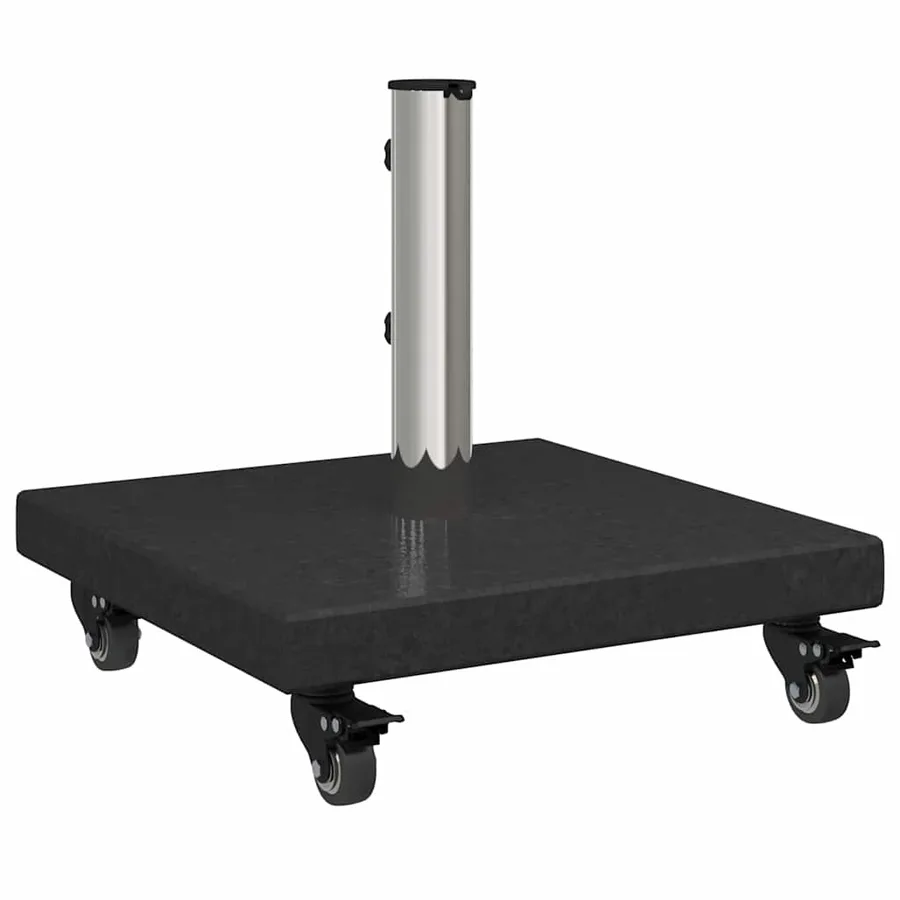 Pied de parasol 30kg Noir Granite Carré - 7