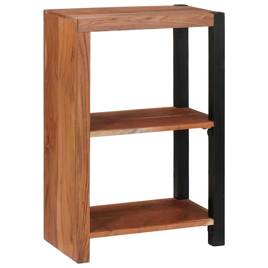 Étagère Marron 50 x 30 x 75 cm Bois d'Acacia Massif - 3
