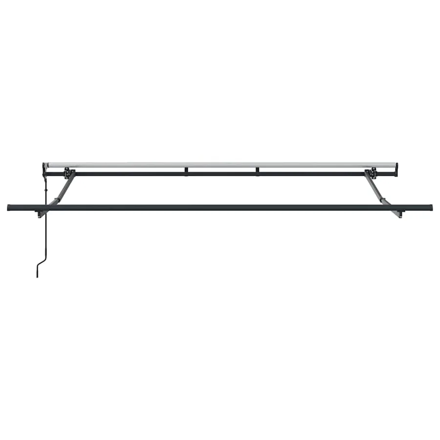 Cadre d'auvent Anthracite 3,5 x 2 m Métal - 4