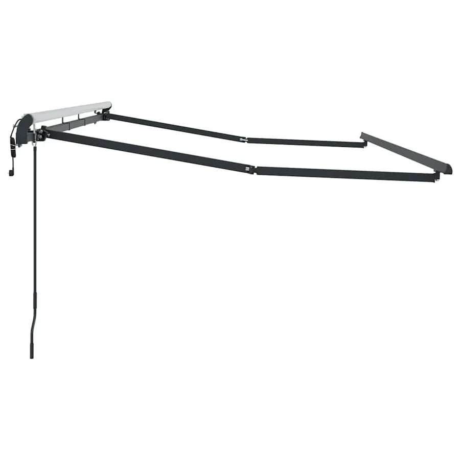 Cadre d'auvent Anthracite 3,5 x 2 m Métal - 5