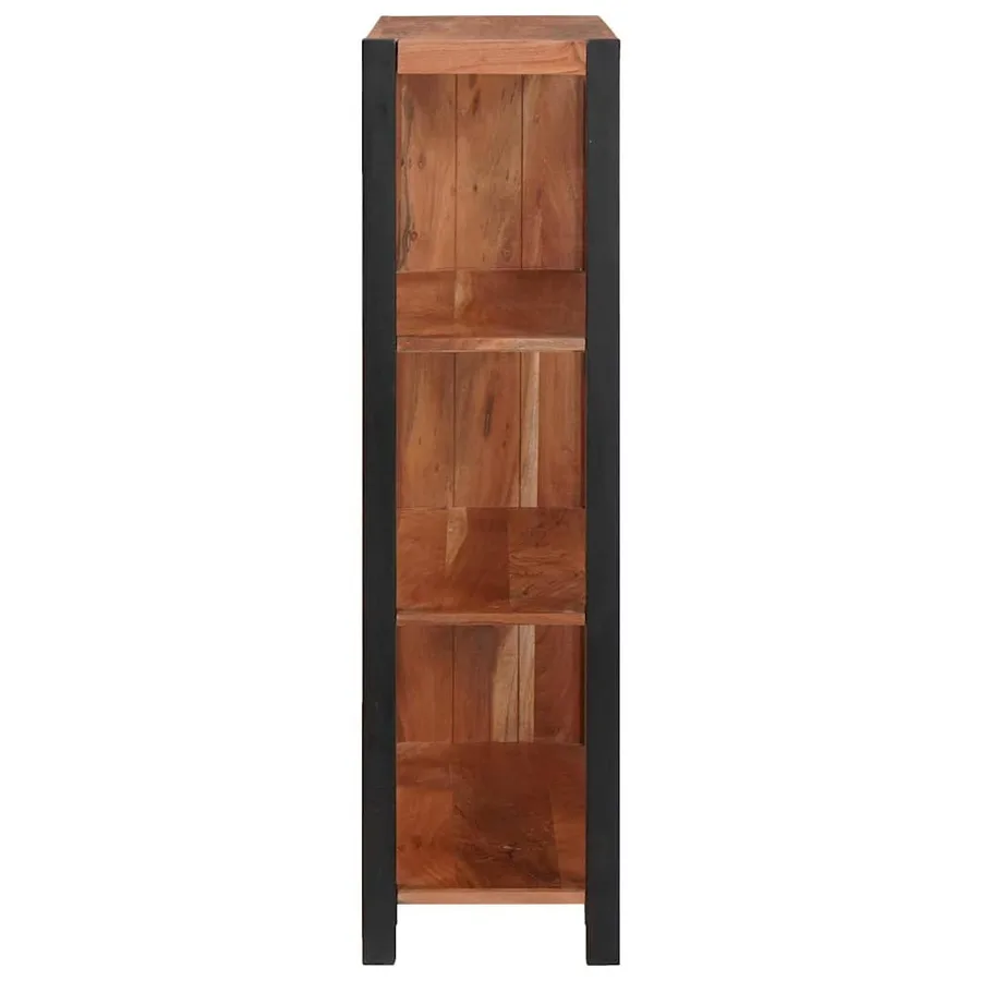 Étagère Marron 80 x 30 x 110 cm Bois d'Acacia Massif - 5