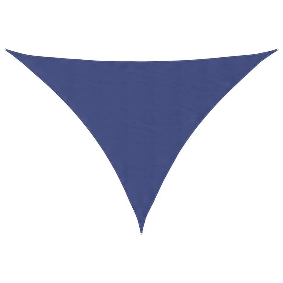 Voile d'ombrage bleue 7 x 5 x 5 m 100 % polyester Oxford - 2