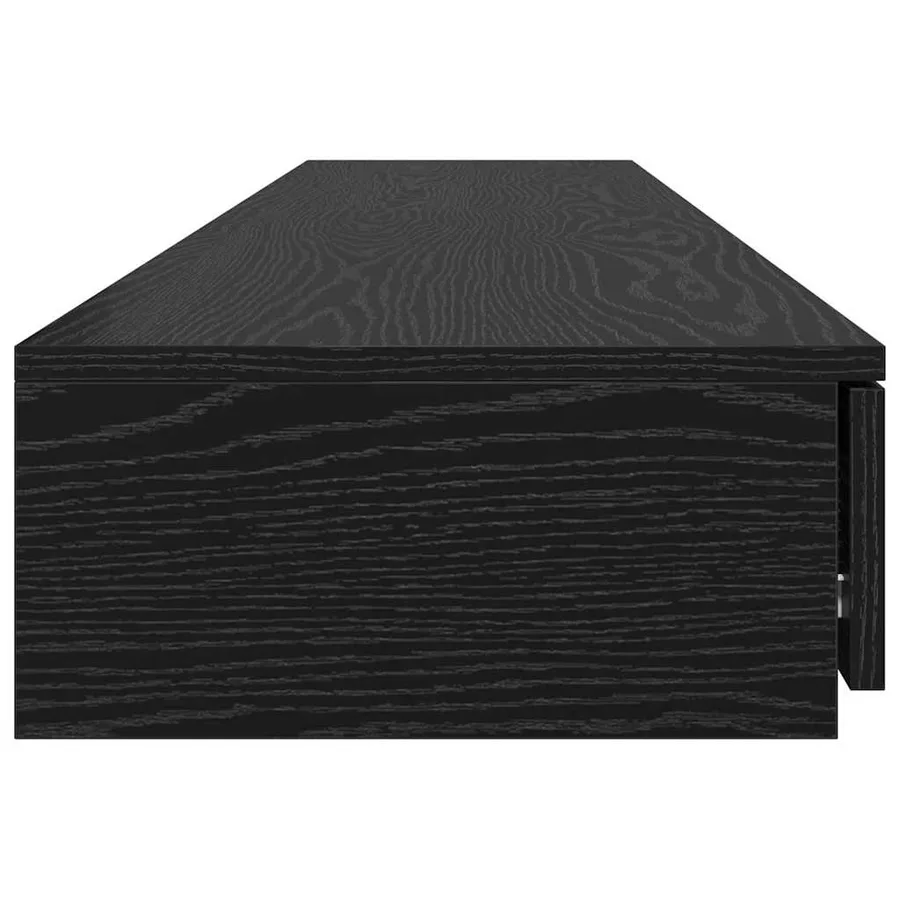 Tiroirs de lit avec tiroir Chêne noir 180 x 36,5 x 16,5 cm - 7