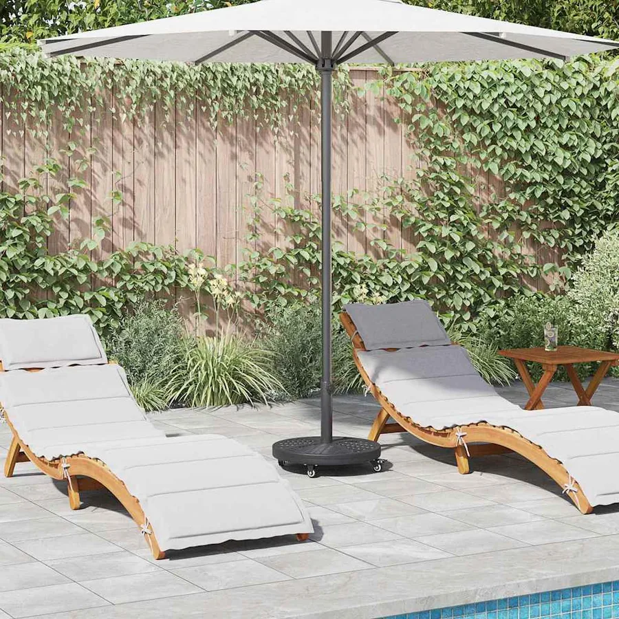 Pied de parasol Art déco Noir Ø 45 x 39,5 cm Fer