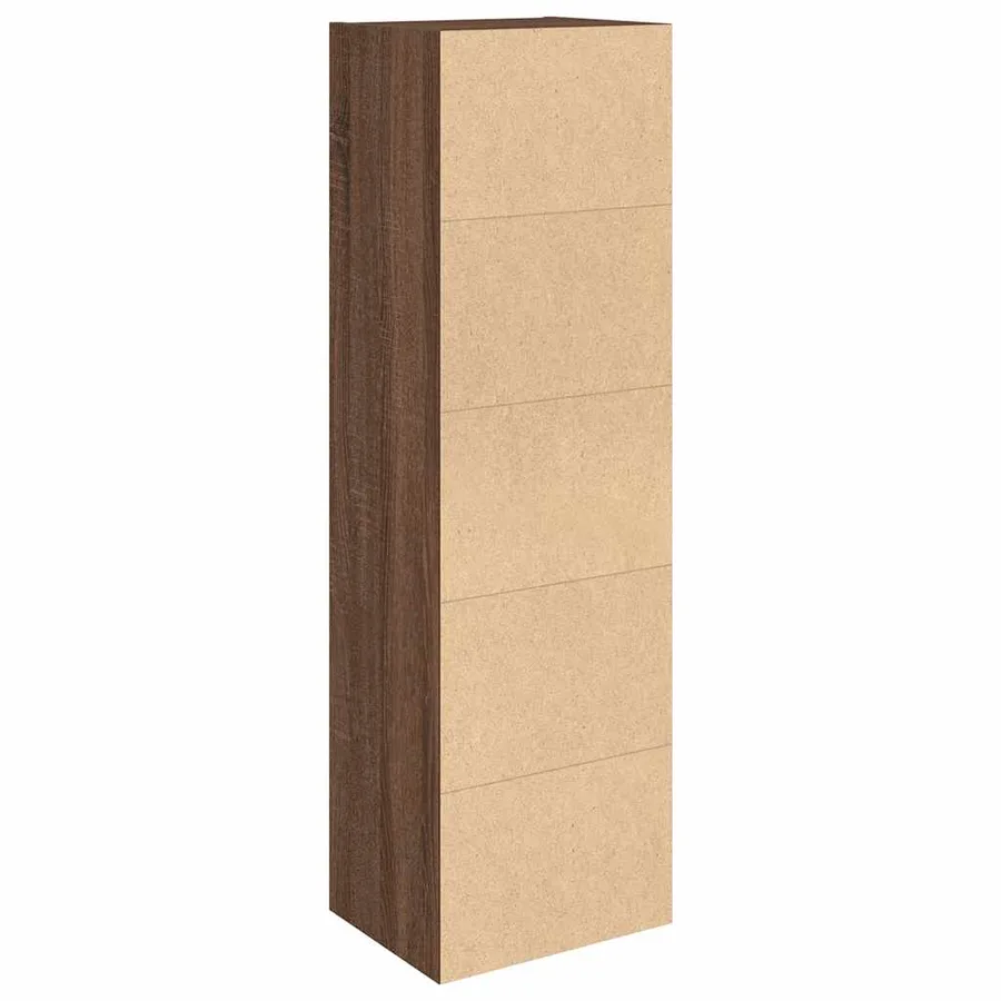 Bibliothèque chêne marron 31x24x102 cm bois d'ingénierie - 7