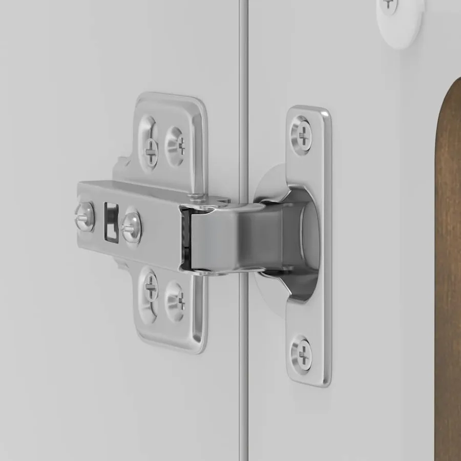 Armoire murale de cuisine avec porte vitrée "Lucca" Chêne fumé Bois d'ingénierie - 10