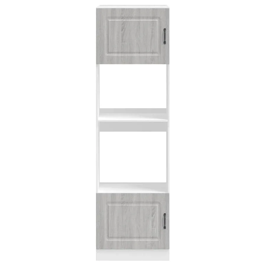 Armoires de four 2 pièces "Kalmar" Bois d'ingénierie gris Sonoma - 4
