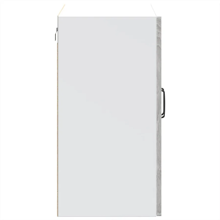 Armoire murale de cuisine avec porte vitrée "Kalmar" Bois d'ingénierie gris Sonoma - 8