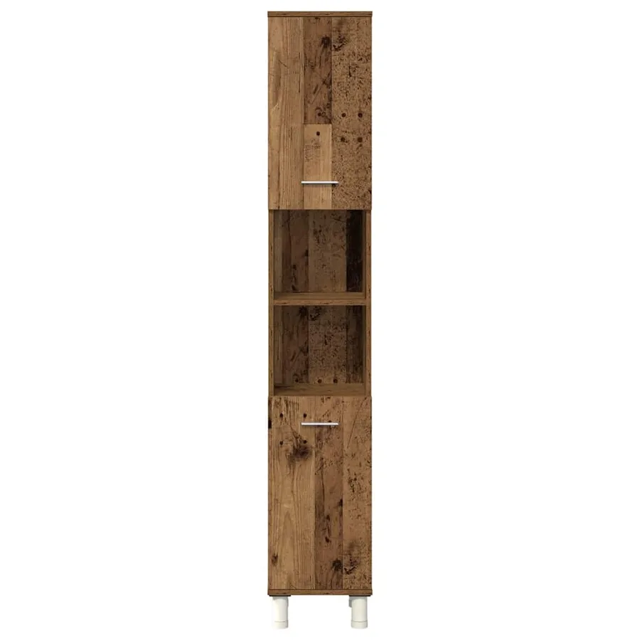 Ensemble de meubles salle de bain 4 pcs bois d'ingénierie - 7