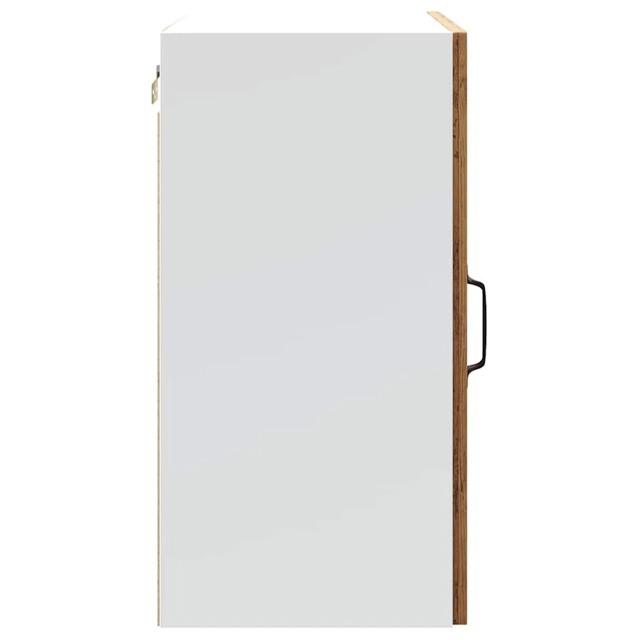 Armoire murale de cuisine Kalmar vieux bois bois d'ingénierie - 7