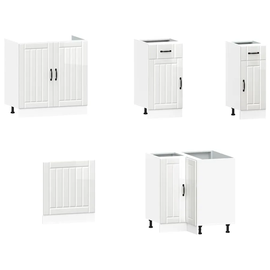 Ensemble d'armoires de cuisine 11 pcs Kalmar bois d'ingénierie - 4
