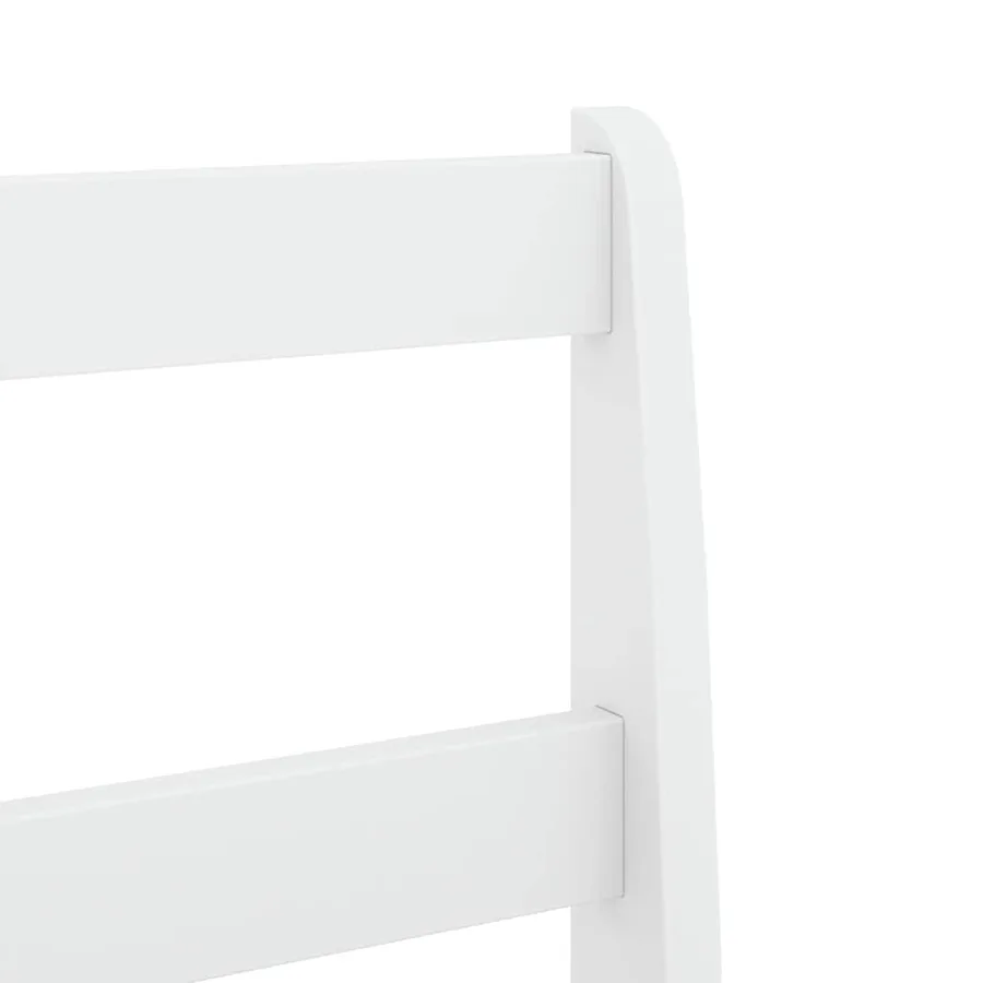 Ensemble à manger PANAMA 4 pcs blanc bois de pin massif - 12