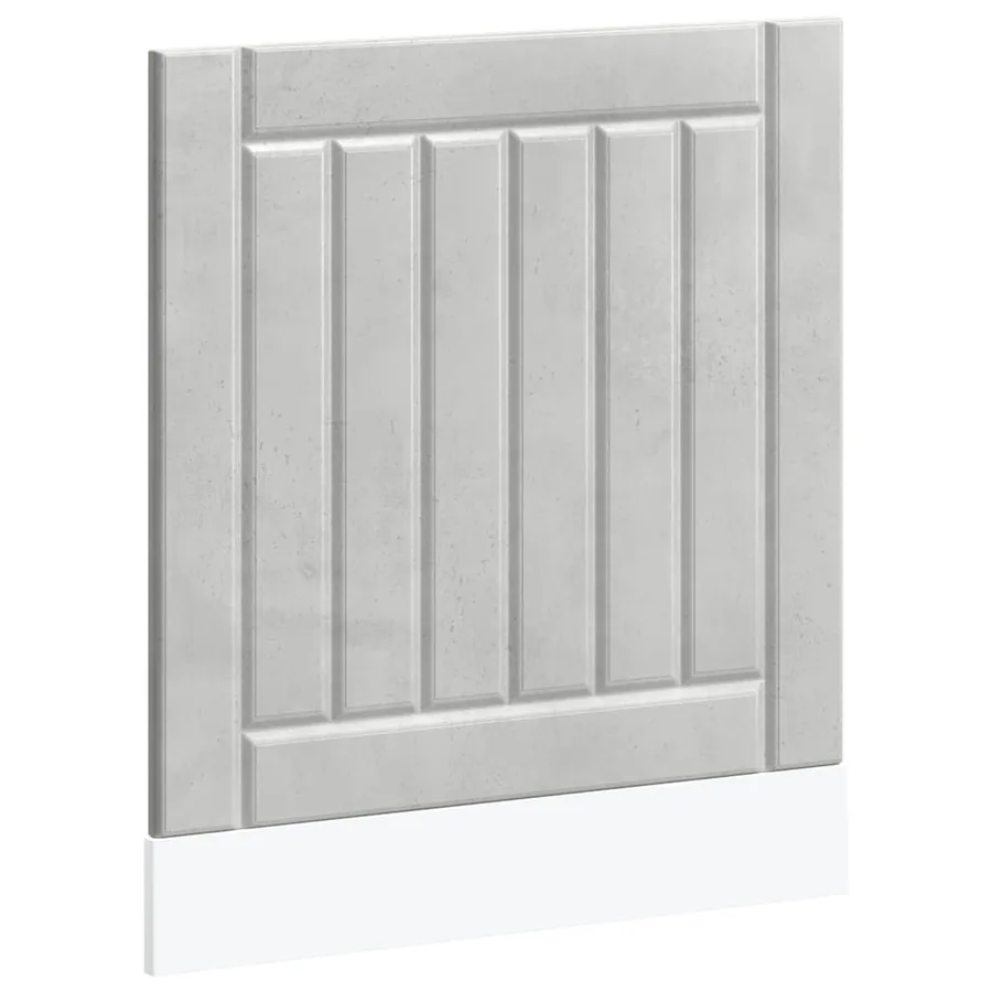 Panneau de lave-vaisselle Lucca gris béton bois d'ingénierie - 2