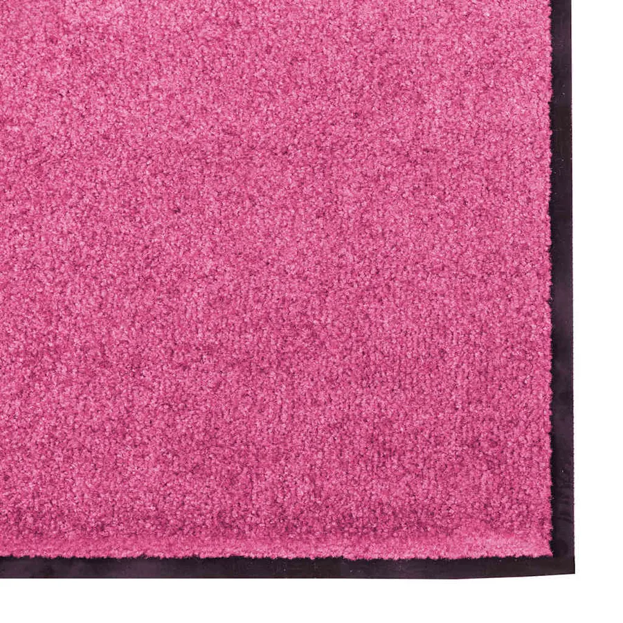 Tapis d'entrée Rose et Noir 120 x 250 cm 100% Polyamide - 4