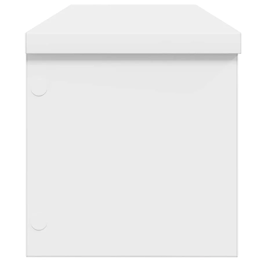 Étagères de cuisine empilables 2 pcs blanc 60x15x16 cm - 5