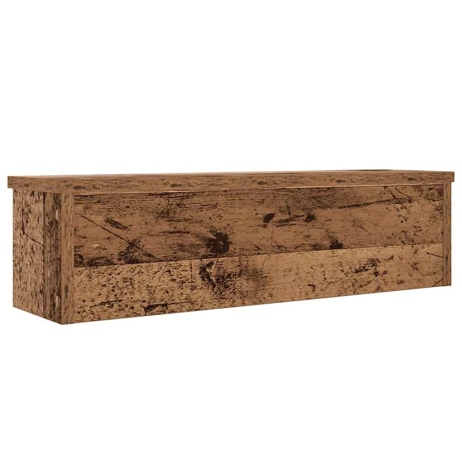 Étagères de cuisine empilables 2 pcs vieux bois 60x15x16 cm - 6