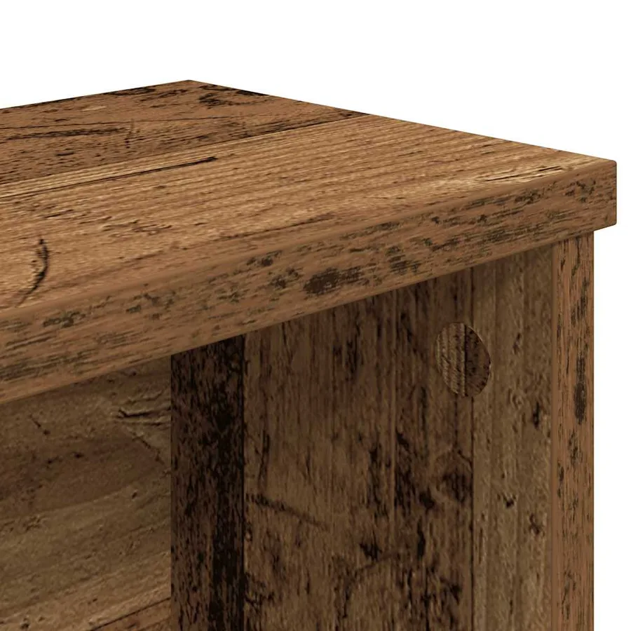 Étagères de cuisine empilables 2 pcs vieux bois 60x15x16 cm - 7