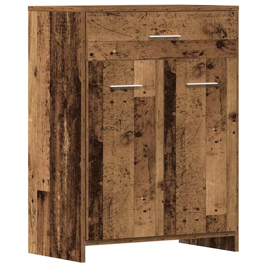 Ensemble de meubles salle de bain 4 pcs bois d'ingénierie - 6
