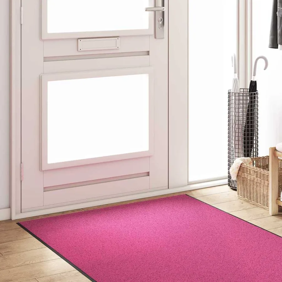 Tapis d'entrée Rose et Noir 120 x 350 cm 100% Polyamide - 3