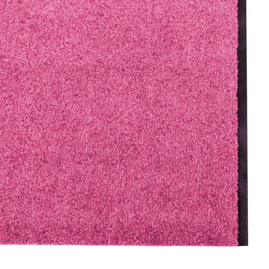 Tapis d'entrée Rose et Noir 120 x 350 cm 100% Polyamide - 4