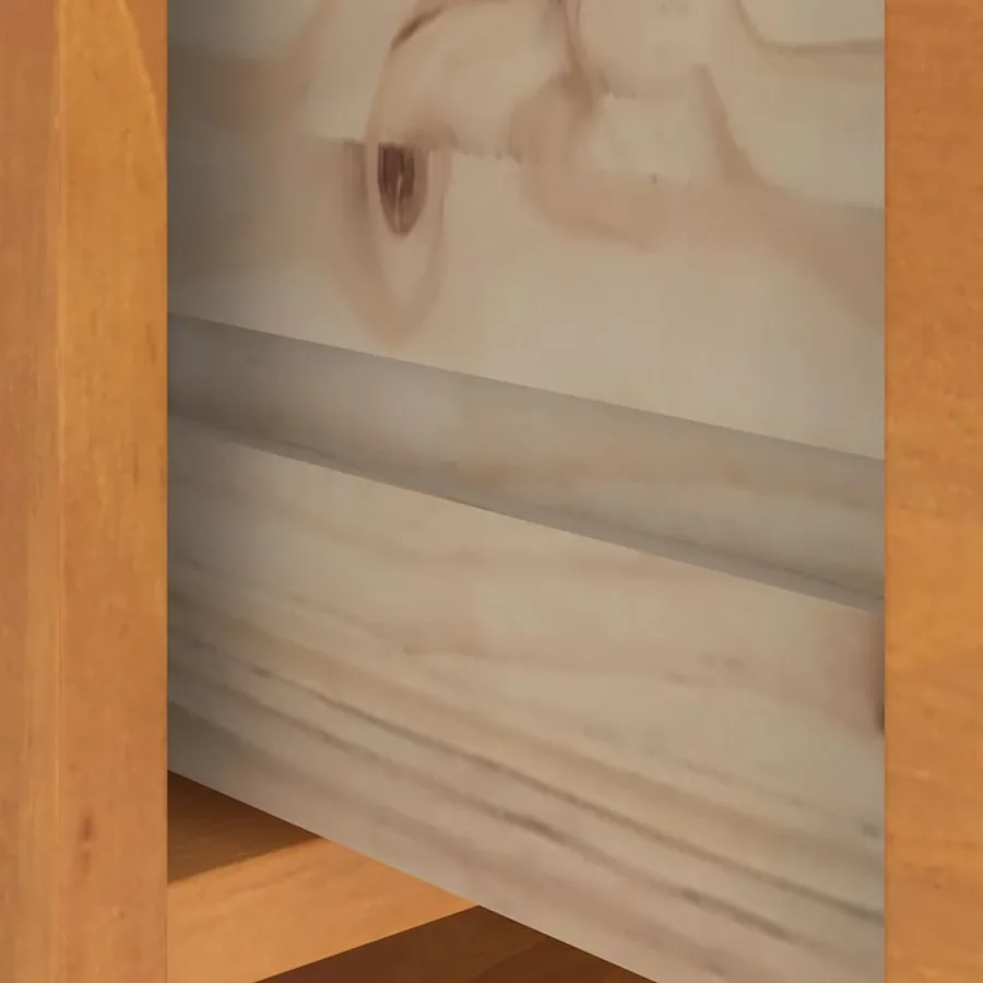 Portemanteau SANDNES 45x40x159,5 cm bois massif pin - 11