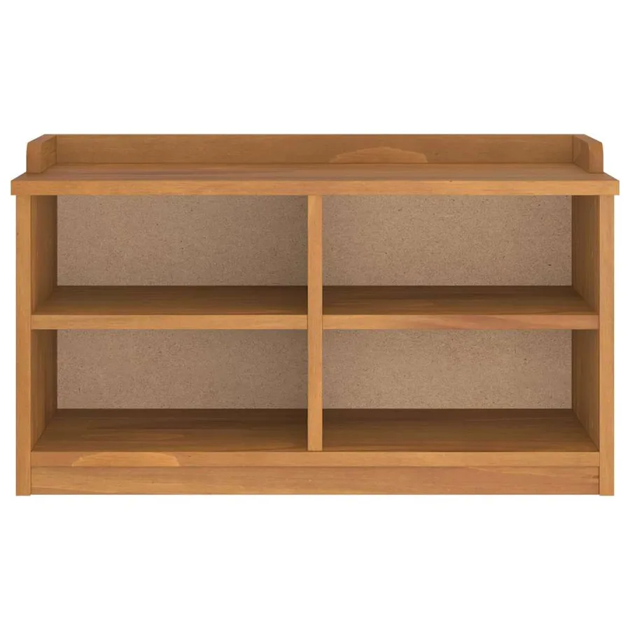 Banc de couloir SANDNES 87x40x50 cm bois de pin massif - 5