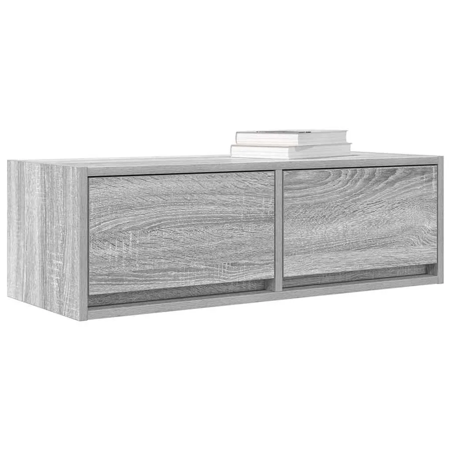 Meubles TV 2 pcs sonoma gris 80x31x25,5 cm bois d'ingénierie - 12