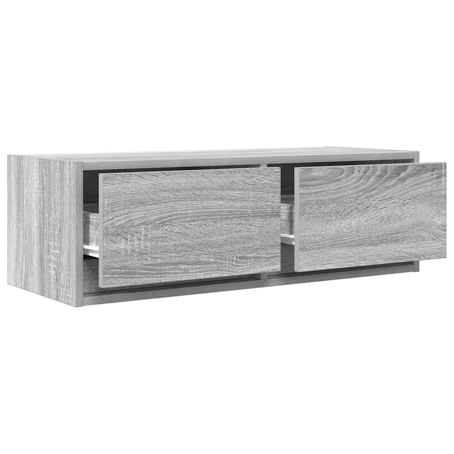 Meubles TV 2 pcs sonoma gris 80x31x25,5 cm bois d'ingénierie - 4