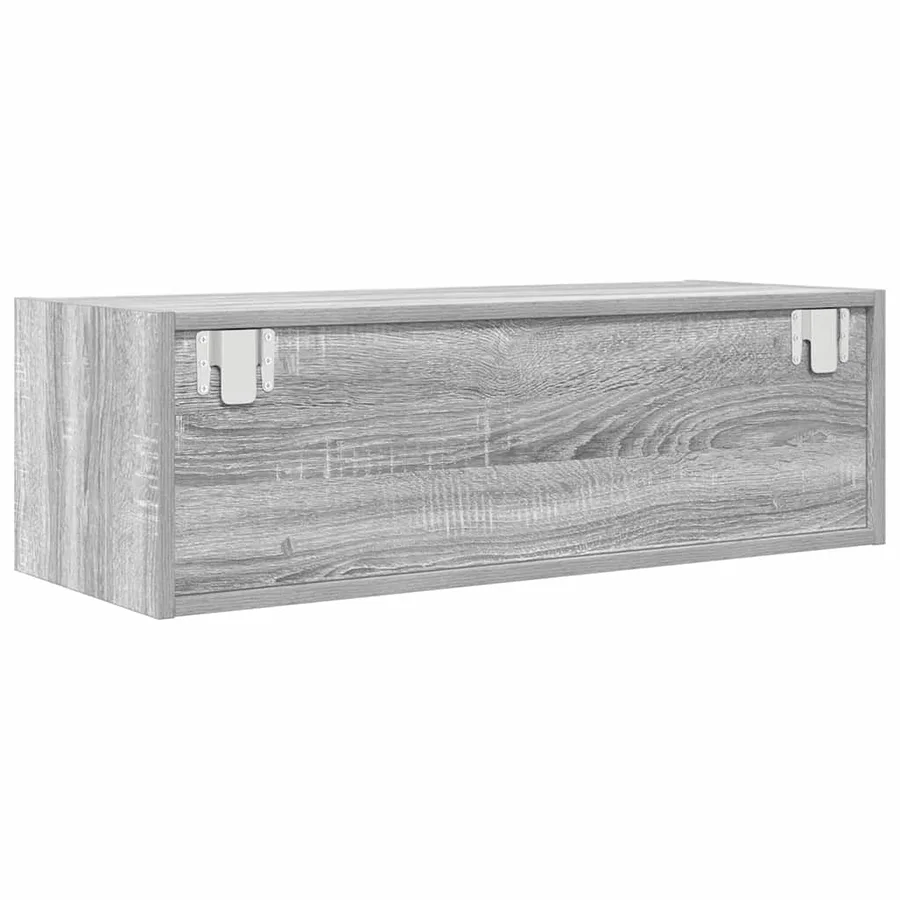 Meubles TV 2 pcs sonoma gris 80x31x25,5 cm bois d'ingénierie - 7
