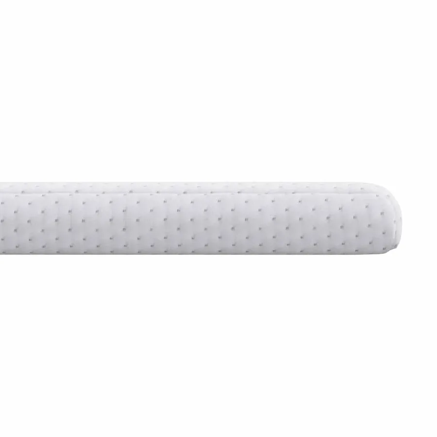 Surmatelas Blanc 100 x 200 cm Tissu Jacquard - 6