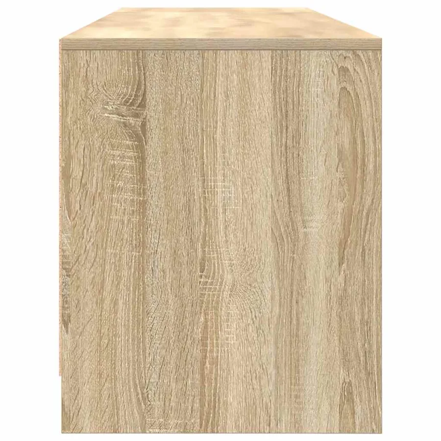 Meuble TV chêne sonoma 188,5x41x50 cm bois d'ingénierie - 7