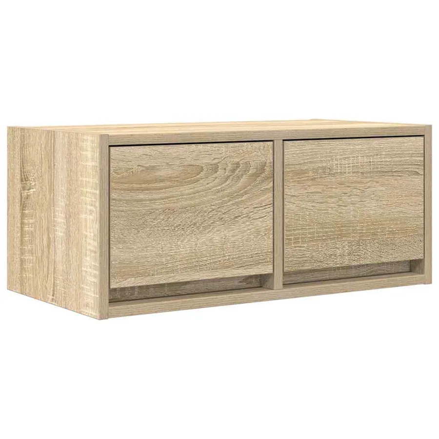 Meubles TV 2 pcs chêne sonoma 60x31x25,5 cm bois d'ingénierie - 5