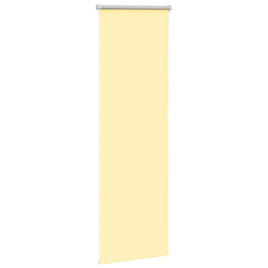 Store enrouleur occultant jaune largeur du tissu 40,7 cm - 3